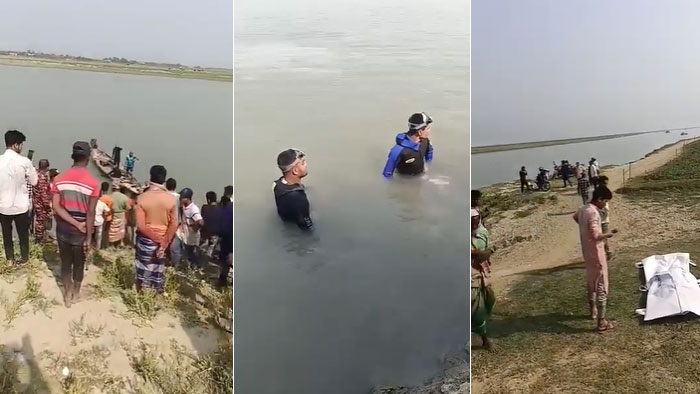 নেত্রকোনার ধনু নদ থেকে তিন জনের লাশ উদ্ধার